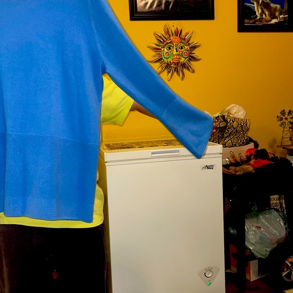 Joe Fresh Blue Bell Sleeve Sweater - Picture 7 of 7